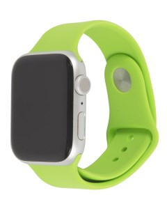 Ремешок силиконовый MB для Apple watch 38 40 mm S3 S4 S5 SE S6 зеленый УТ000027890 Mobility
