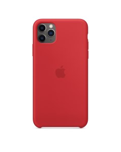 Чехол для iPhone 11 Pro Max Silicone Case PRODUCT RED Apple