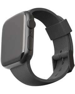 Ремешок U by DOT Textured Silicone Strap для Apple Watch 42 44 мм цвет Черный Uag