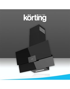 Вытяжка настенная KHC 96373 BXGN черная Korting