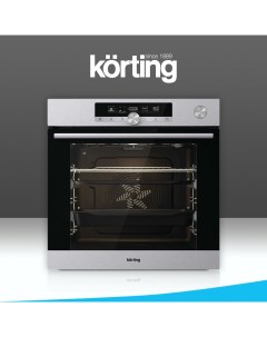 Встраиваемый электрический духовой шкаф OKB 9982 EX ST серебристый серый Korting