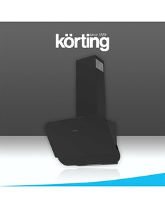 Вытяжка настенная KHC 66135 GN черный Korting