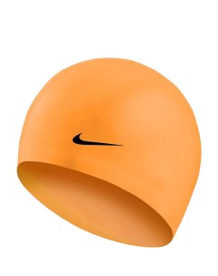Шапочка Для Плавания Solid Silicone Junior оранжевый Nike