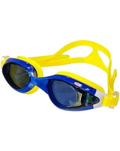 Очки для плавания взрослые E36899 1 сине желтые Nobrand