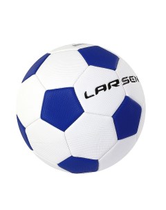 Футбольный мяч Bounce 5 белый синий Larsen