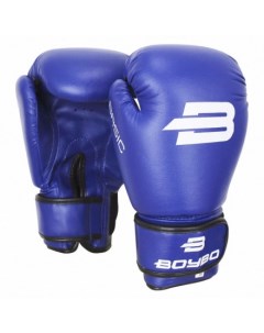 Перчатки боксёрские BASIC детские синий 6oz Boybo