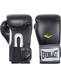 Боксерские перчатки Pro Style Training белые черные 12 унций Everlast
