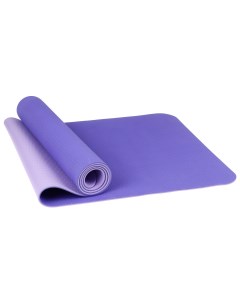 Коврик для йоги двухцветный purple 183 см 6 мм Sangh