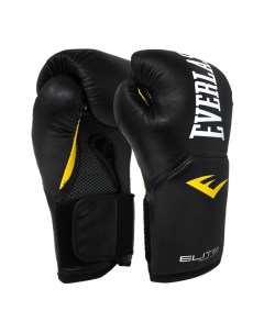 Боксерские перчатки Elite ProStyle черные 16 унций Everlast