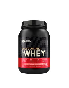 Протеин 100 Whey Gold Standard 908 г strawberry cream Optimum nutrition