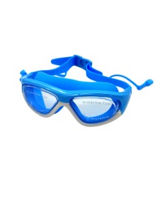 Очки для плавания Биг в чехле с берушами синие Nobrand