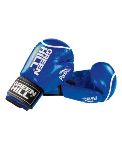 Боксерские перчатки Hill Panther синие 12 унций Green hill