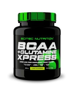 Комплекс аминокислот BCAA Glutamine Xpress 600 г лайм Scitec nutrition