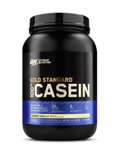 Казеиновый протеин Gold Standard 100 Casein 2 lb Creamy Vanilla Optimum nutrition
