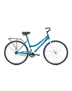 Велосипед 28 FORWARD CITY LOW 1 ск 2023 рама 19 голубой белый Altair