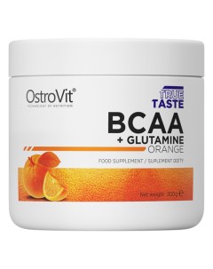 BCAA Glutamine 200 г апельсин Ostrovit
