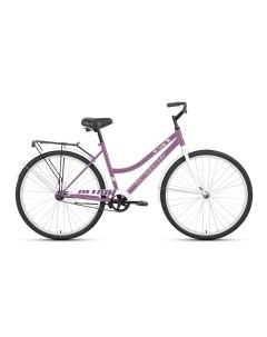 Велосипед 28 FORWARD CITY LOW 1 ск 2023 рама 19 фиолетовый белый Altair