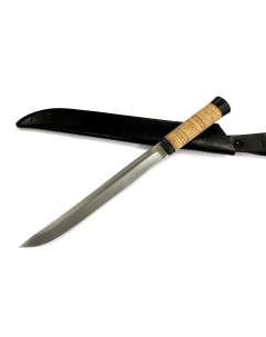 Нож Бурятский большой 95х18 береста Аир