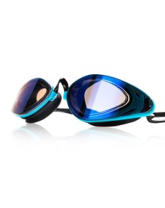 Очки для плавания спорт черно синие AF от UVA UVB силикон GA 2422E Wave