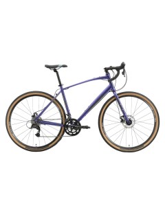 Велосипед 23 Gravel 700 1 D фиолетовый черный 20 2023 HQ 0014385 Stark