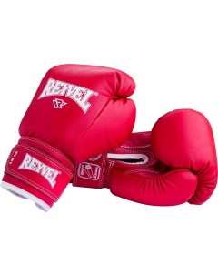 Боксерские перчатки RV 101 красные 14 унций Reyvel