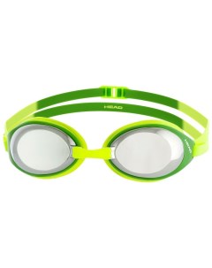 Очки для плавания HCB COMP MIRRORED жёлто зелёный зеркальные жёлтый Head