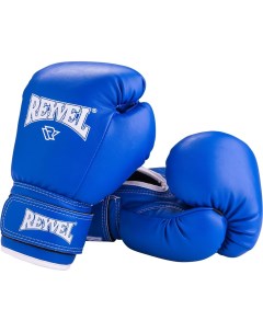 Боксерские перчатки RV 101 синие 12 унций Reyvel