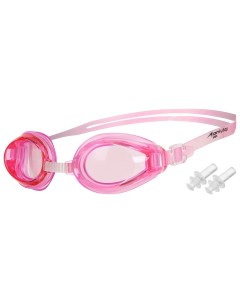 Очки для плавания взрослые беруши цвет розовый Onlitop