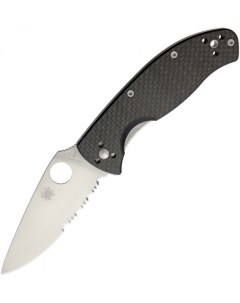 Туристический нож C122CFPS black Spyderco
