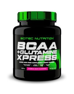 Комплекс аминокислот BCAA Glutamine Xpress 600 г бабл гам Scitec nutrition