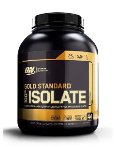Протеин 100 Gold Standard Isolate 1320 г rich vanilla Optimum nutrition