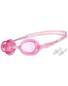 Очки для плавания детские беруши цвет розовый Onlitop