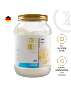 Сывороточный протеин Ultra Whey 750 гр Банан Maxler