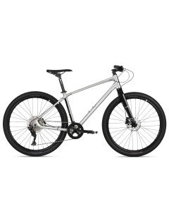 Городской велосипед Beasley DLX 27 5 2021 серебристый 17 Haro