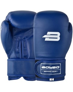 Перчатки боксёрские BASIC детские синий 8oz Boybo