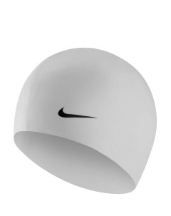 Шапочка Для Плавания Solid Silicon белый Nike