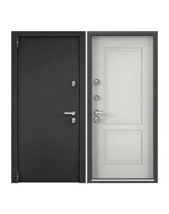 Дверь входная Torex для дома металлическая Village advanced 880х2050 левый серый Torex стальные двери
