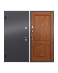 Дверь входная Torex Terminal C для квартиры металлическая 860х2050 левый серый коричневый Torex стальные двери