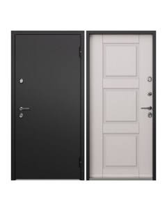 Дверь входная Torex Village для дома металлическая 950х2050 правый черный белый Torex стальные двери