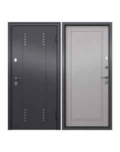 Дверь входная Torex Flat S для квартиры металлическая 860х2050 правый серый белый Torex стальные двери