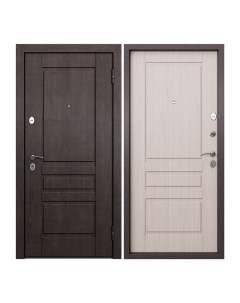 Дверь входная Torex Flat S для квартиры металлическая 860х2050 правый коричневый бежевый Torex стальные двери