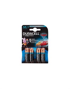 Батарейка Turbo Max AA 4 шт Duracell
