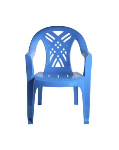 Садовое кресло Престиж 2 217488 60х66х84см синее Стандарт пластик