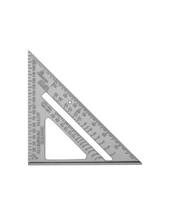 Алюминиевая треугольная линейка DKM180 Деко