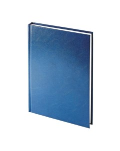 Ежедневник Ideal New датированный на 2024 год А5 168 л обложка кожзам синий Attache