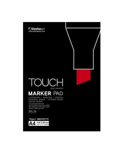 Альбом для маркеров А4 75г м2 Marker Pad ShinHan Art 20 листов Touch