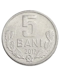 Памятная монета 5 бани Молдова 2017 г в Монета в состоянии UNC без обращения Nobrand