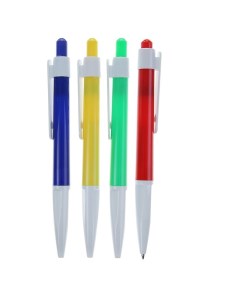 Ручка шариковая автоматическая Профи 0 5 мм стержень синий МИКС 12 шт Calligrata