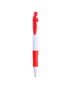 Ручка шариковая автоматическая 0 7 мм стержень синий белый корпус с резиновым держател Calligrata