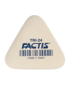 Ластик TRI 24 51х46х12 мм белый треугольный мягкий PMFTRI24 24 шт Factis